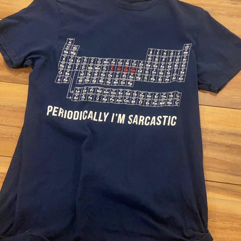 Funny science tee